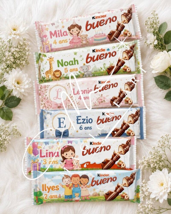 Kinder Bueno personnalisé