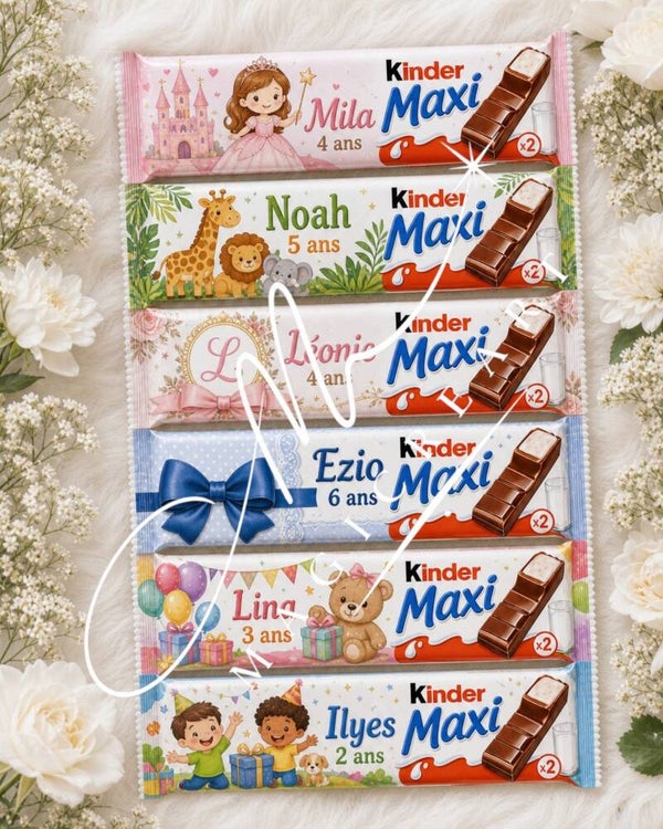 Kinder Maxi personnalisé