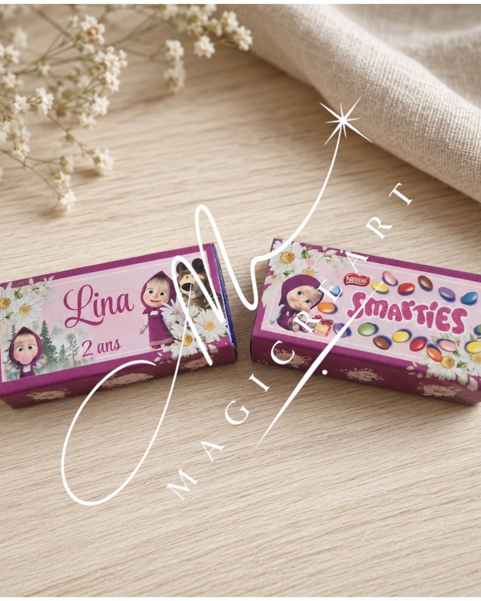 Mini Smarties personnalisé