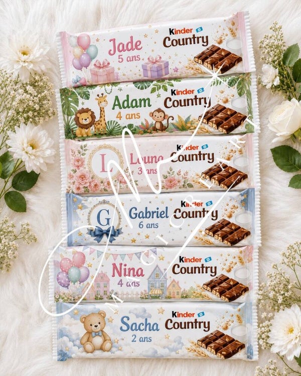 Kinder Country personnalisé