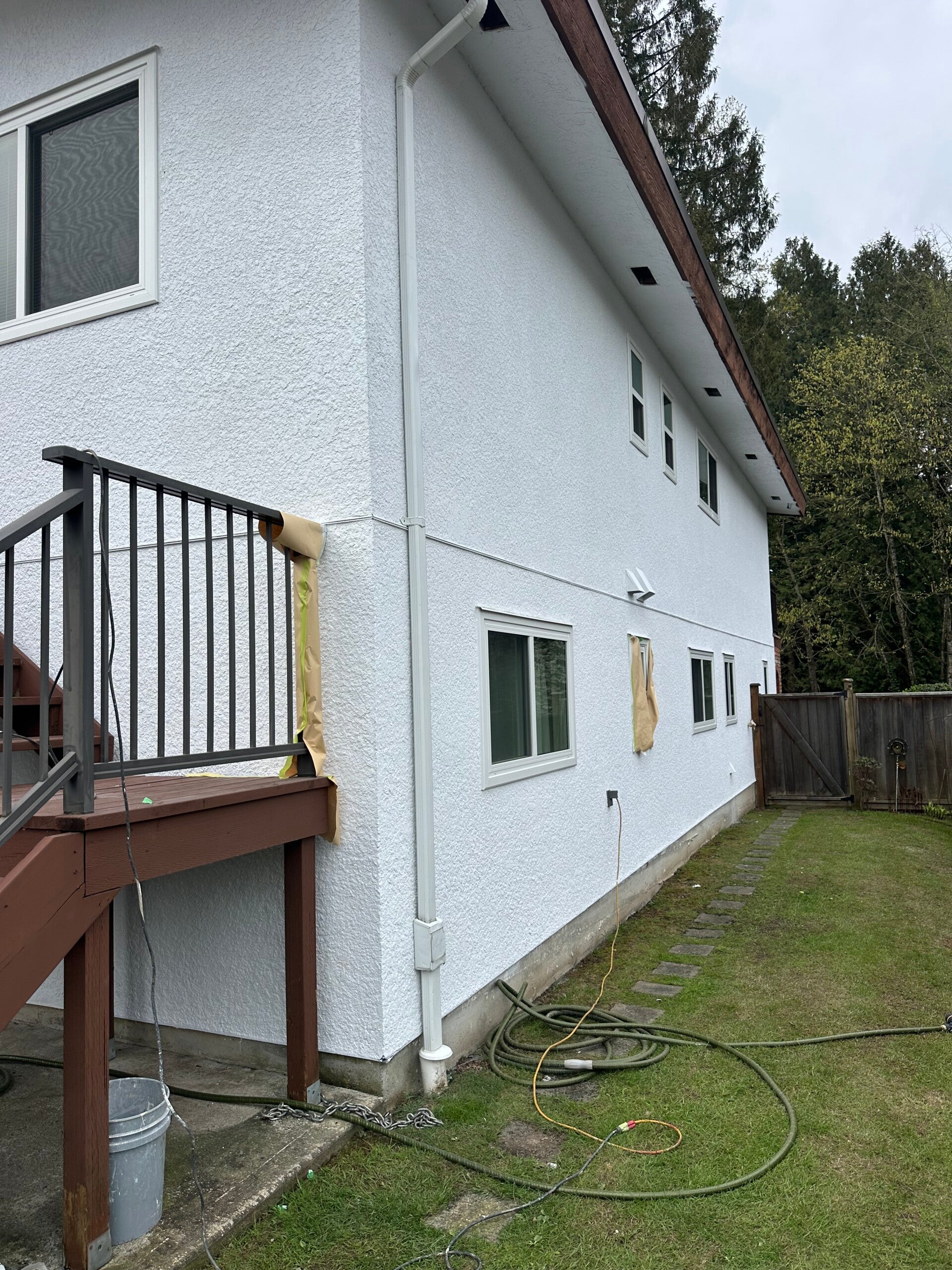 Trusted local exterior painters near me transforming the exterior of a Vancouver home