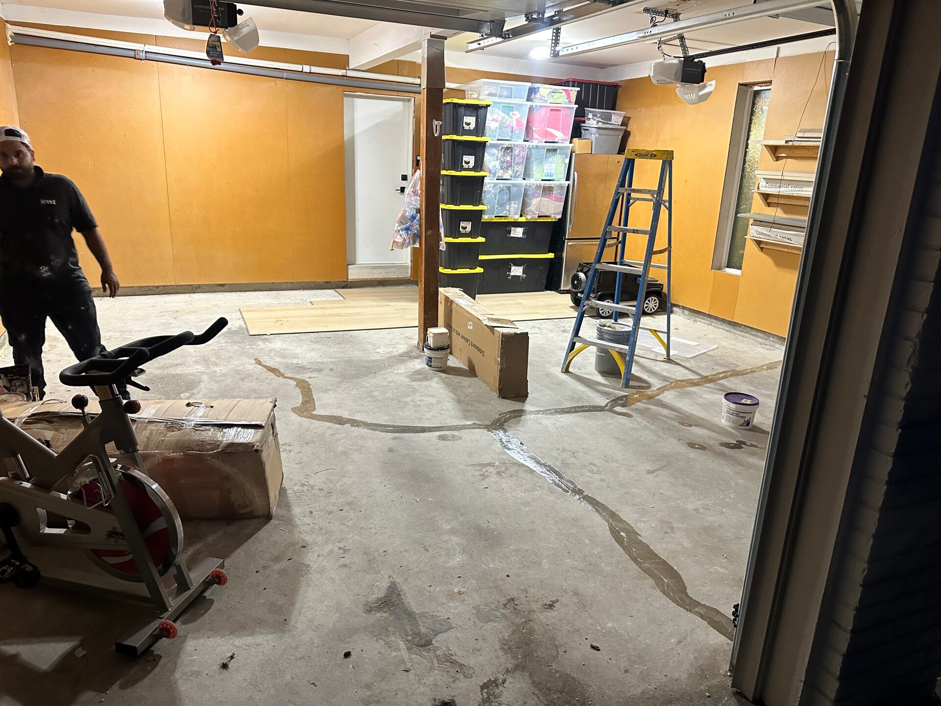 complete interior and exterior painting project at a residential home in richmind bc
