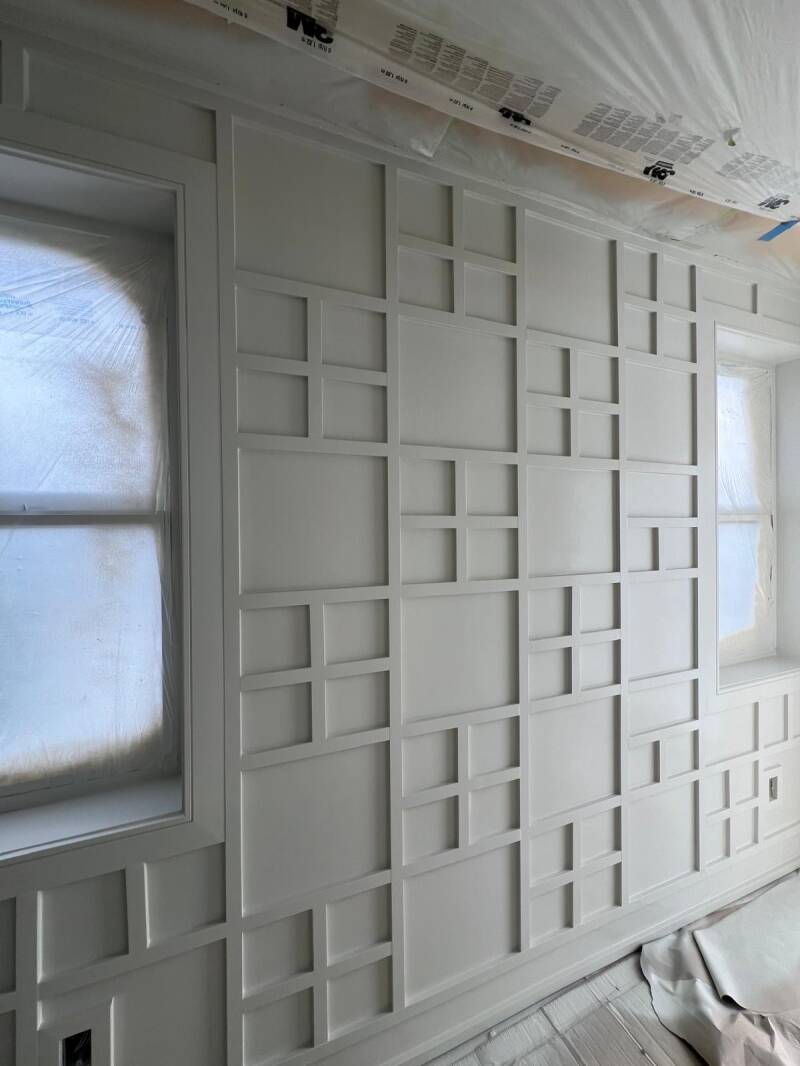 Professional residential painting company in Vancouver refreshing a home's interior