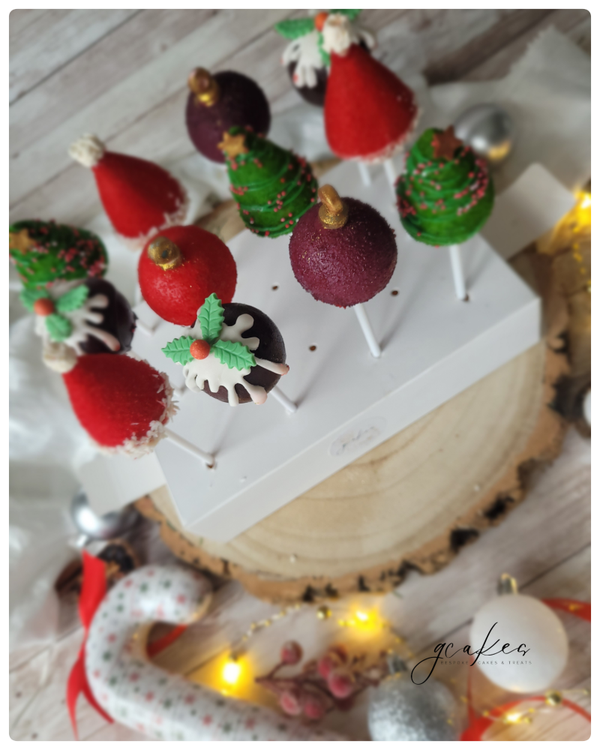 Christmas Ornate Cakepops