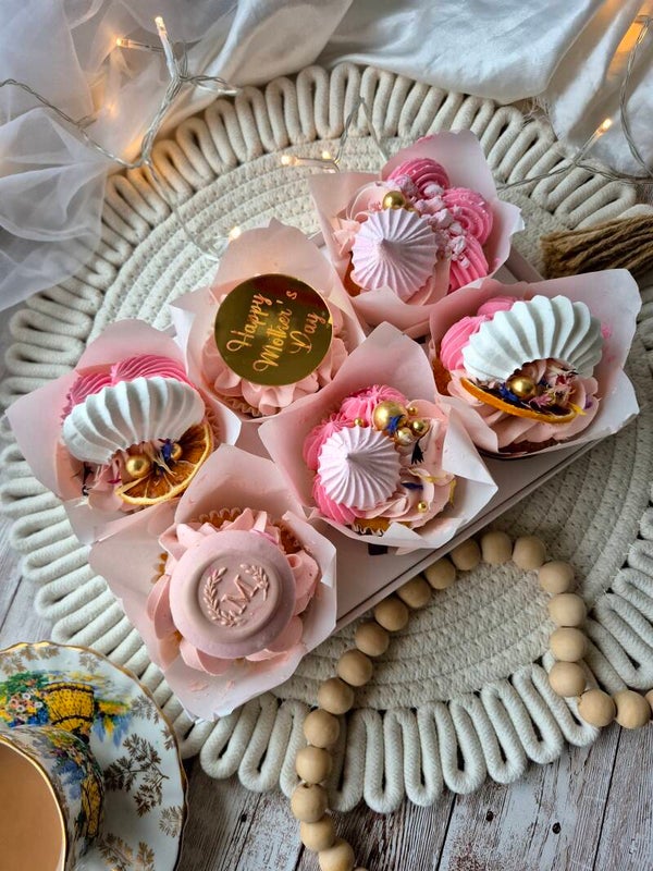 Cupcakes baked with Love for Mom