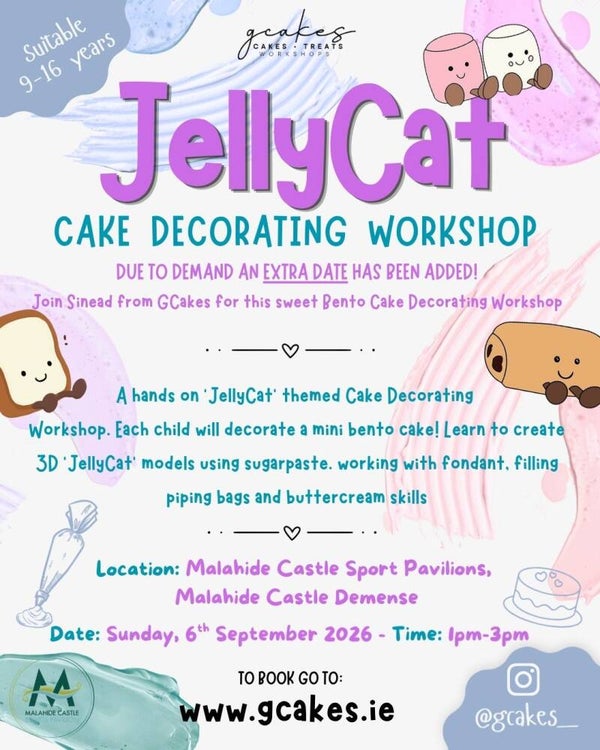 JellyCat Cake Decorating Workshop