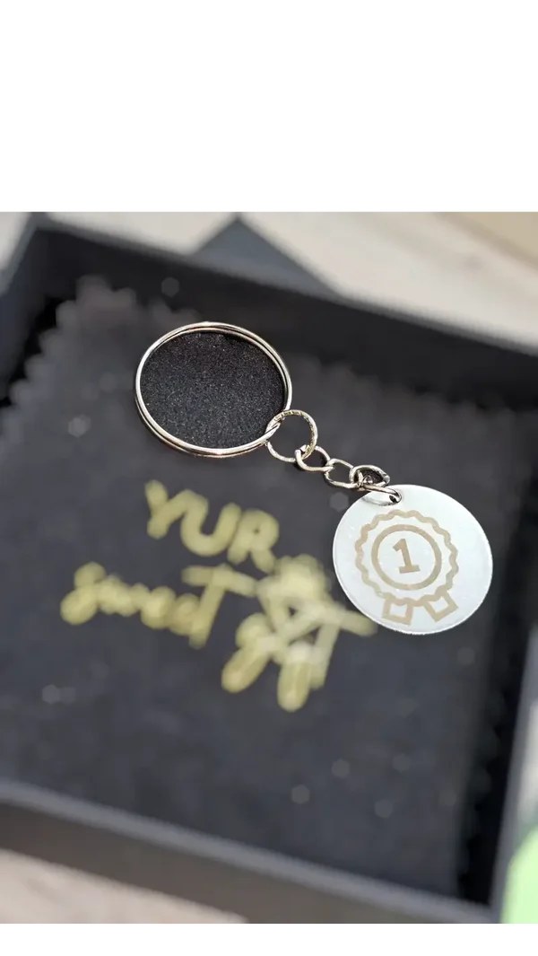Le porte-clés médaillon