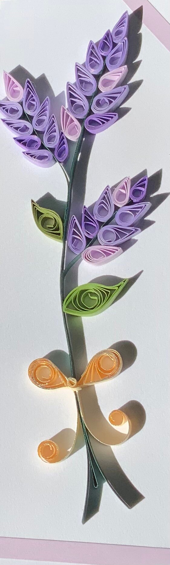 Lavender Bookmark Original