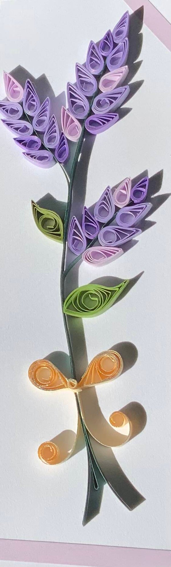 Lavender Bookmark Original