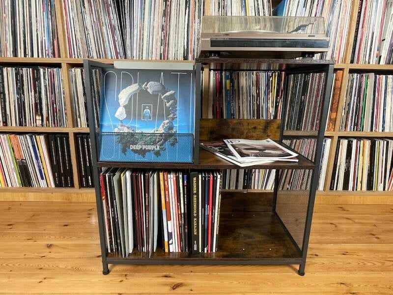 Aiorber Schallplatten-Regal