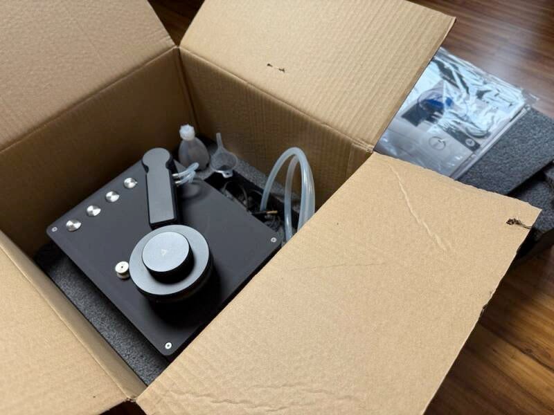 Smart Double Matrix beim Auspacken aus dem Karton