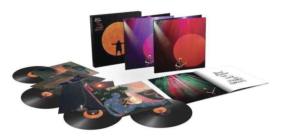 David Gilmour - The Luck And Strange Concerts im Detail (4 LP, Vinyl-Set)