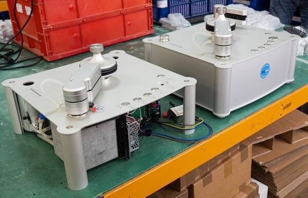 Clearaudio Plattenwaschmaschine Double Matrix Sonic Fertigung