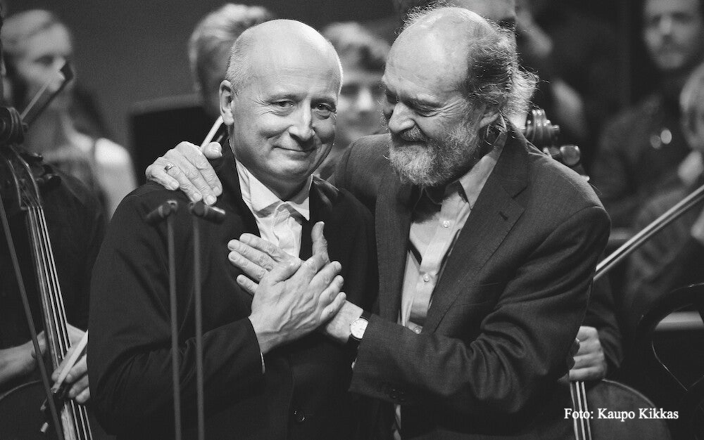 Paavo Järvi mit Arvo Pärt | Foto: Kaupo Kikkas