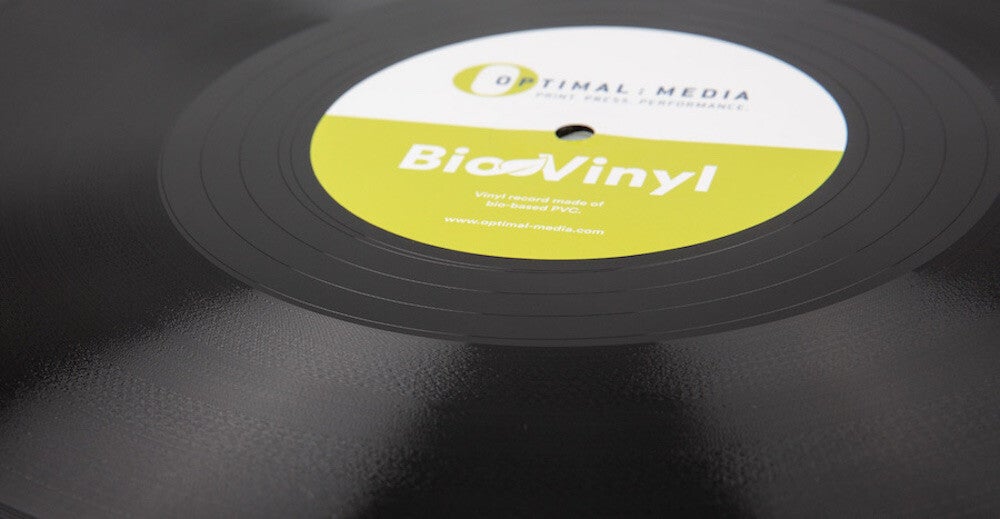 Schallplatte aus BioVinyl von optimal media
