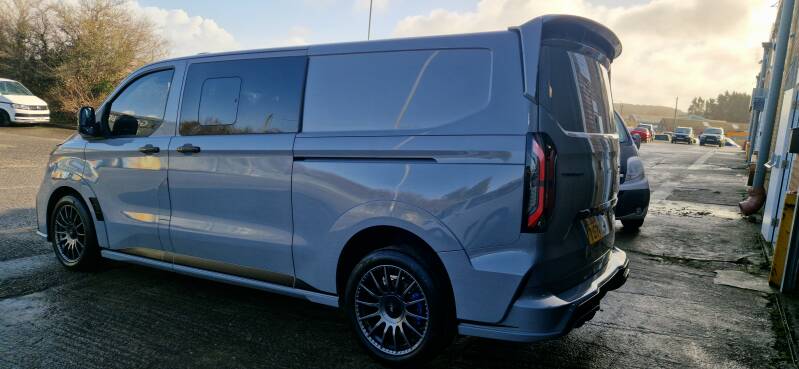 New Transit Custom MSRT Paint Correction and Ceramic Coating Application