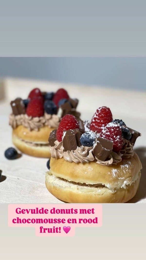 Valentijnsdonuts
