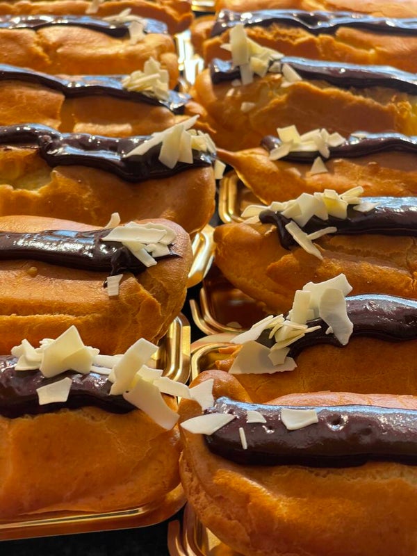 Eclair pure chocolade ganache