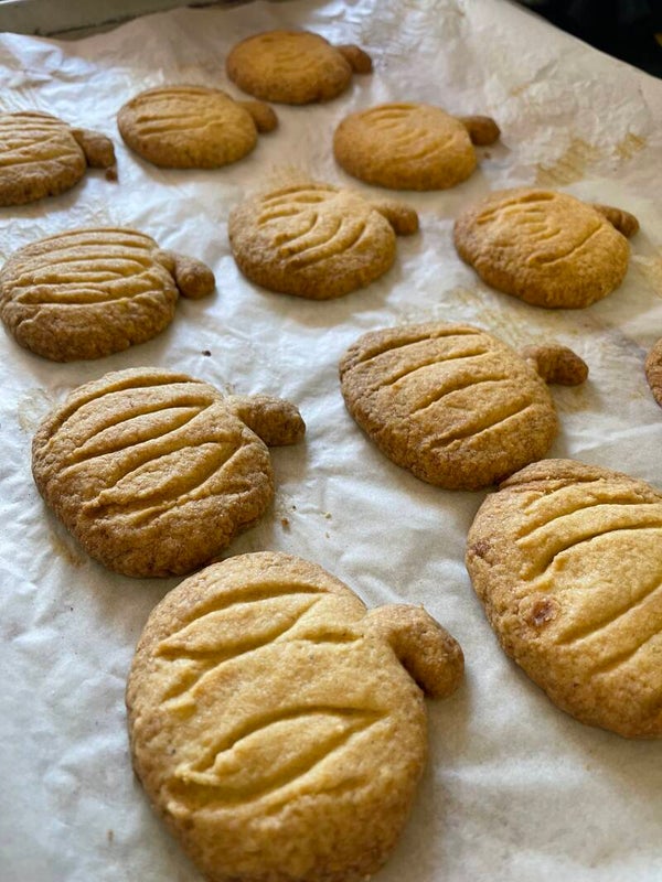 Zakje vanille zandkoekjes