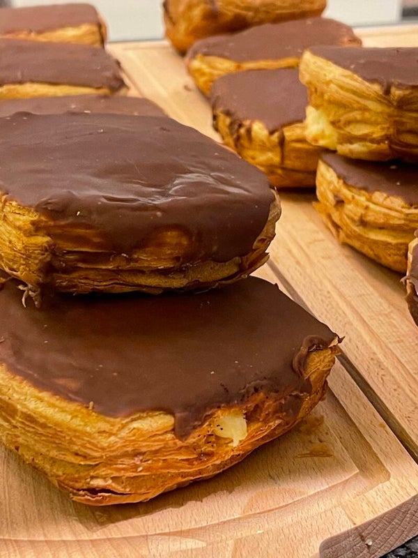 Cremekoek chocolade