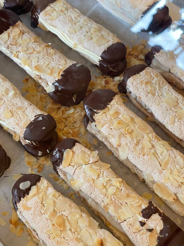 Bokkenpoot met crème au beurre xxl