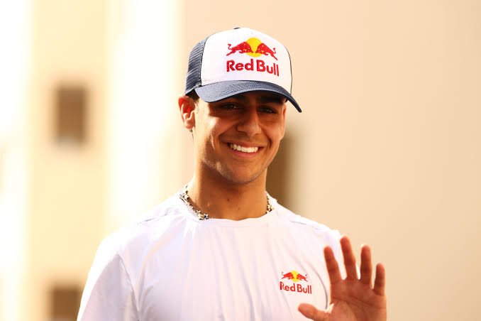 Lindblad in Red Bull gear