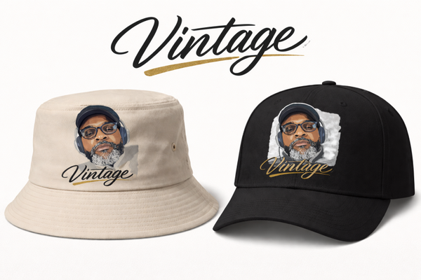 VINTAGE BUCKET/ BASEBALL CAP