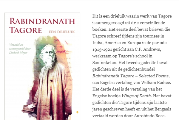 Rabindranath Tagore - Een drieluik