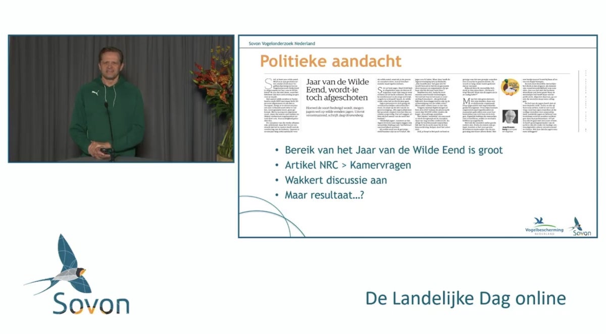 (NRC) Jaar van de Wilde Eend, toch wordt-ie afgeschoten / Artikelen in
