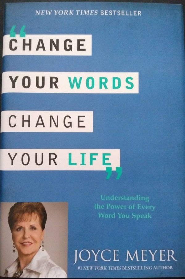 MzSucc3zz  Unisex Christian Resources CHANGE  YOUR WORDS  CHANGE YOUR LIFE by Joyce Meyer