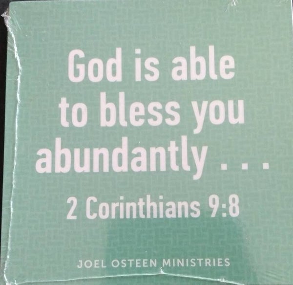 MzSucc3zz Christian Resources Unisex Daily Devotional Personalized Prayer Notecard Pack