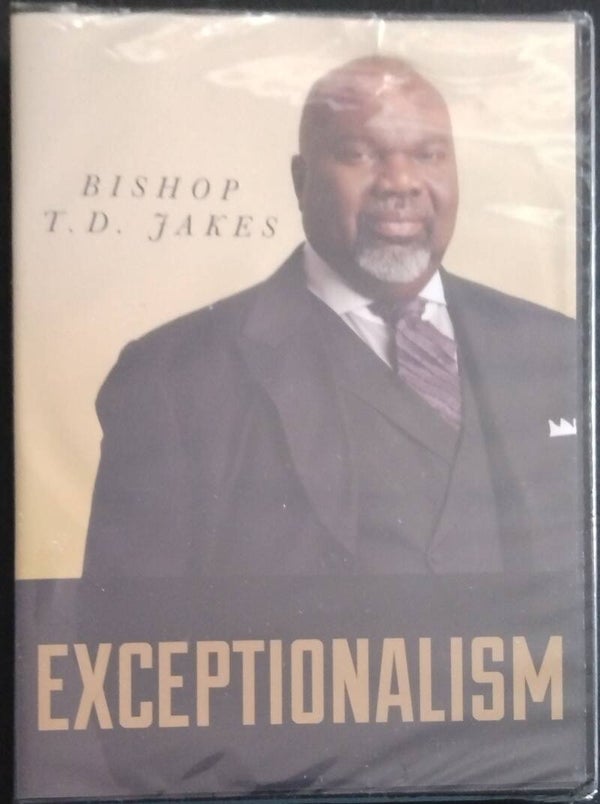 MzSucc3zz Christian Resources EXCEPTIONALISM  Set DVD by BISHOP T.D. Jakes