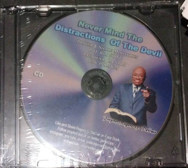 MzSucc3zz Christian Resources Unisex Never Mind The Distractions Of The Devil