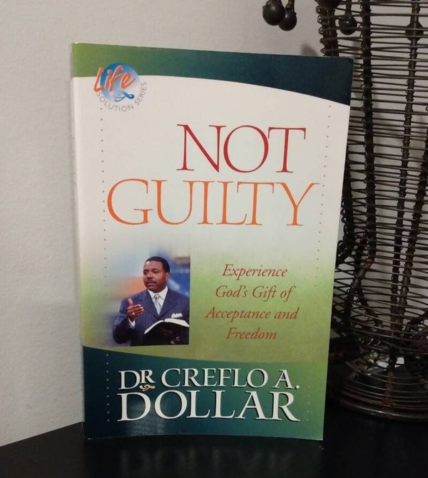 MzSucc3zz Ladies Men's Not Guilty: Experience God's Gift of Acceptance and Freedom Book Creflo Dollar