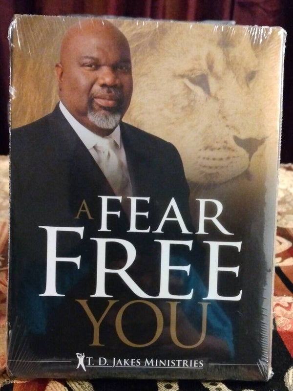 MzSucc3zz Women Men Christian's Inspirational Resources A FREAR FREE YOU By TD Jakes