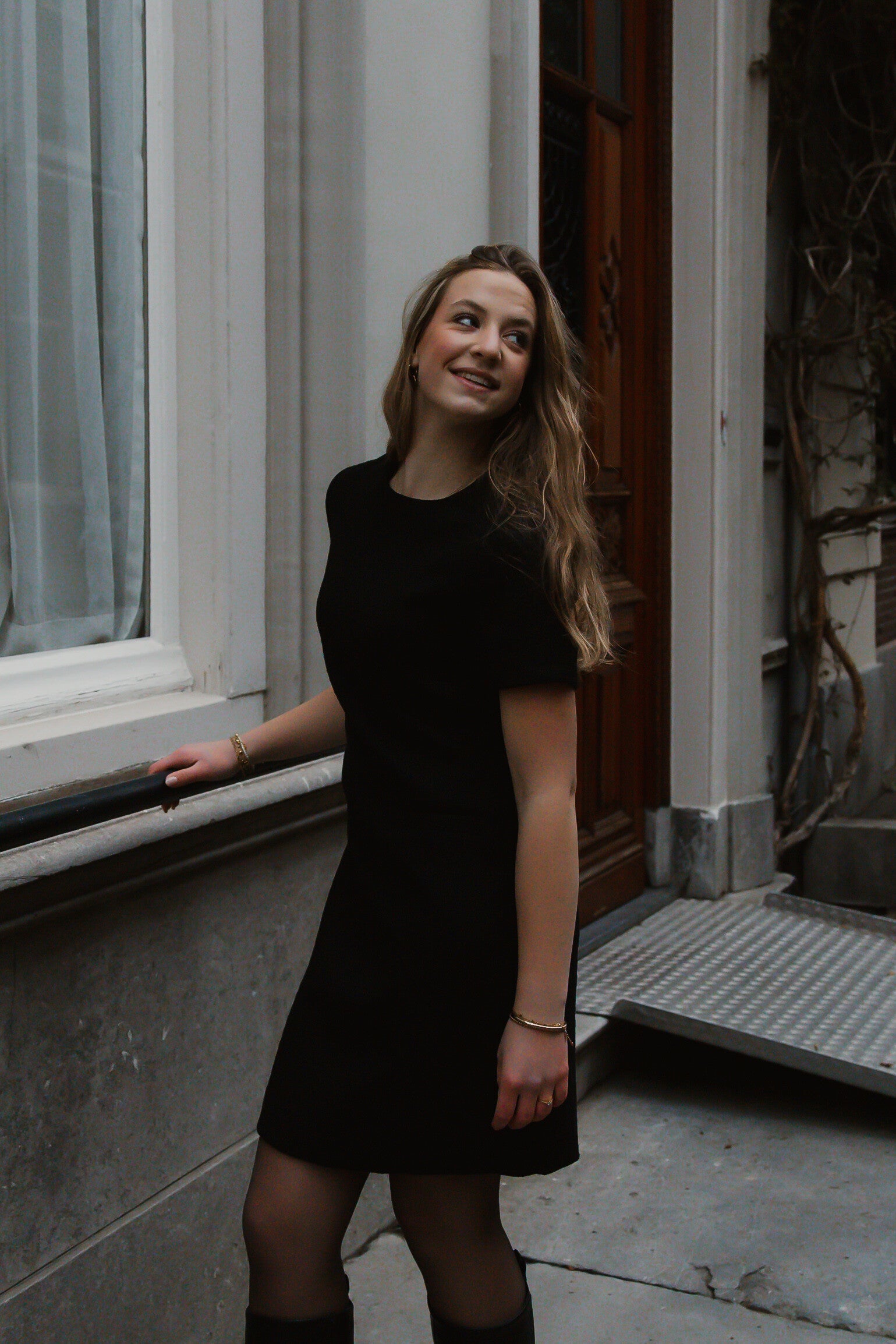 Statement jurkje zwart