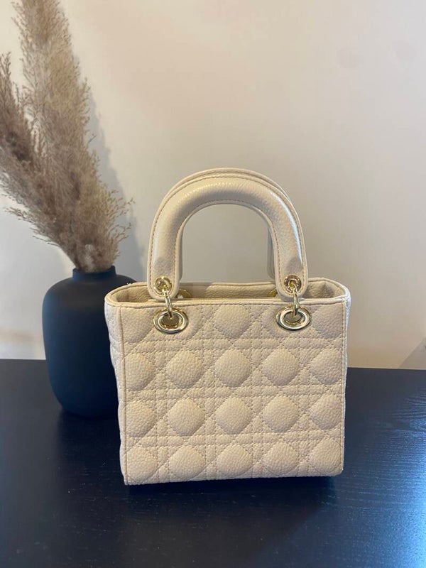 Chique handtas beige