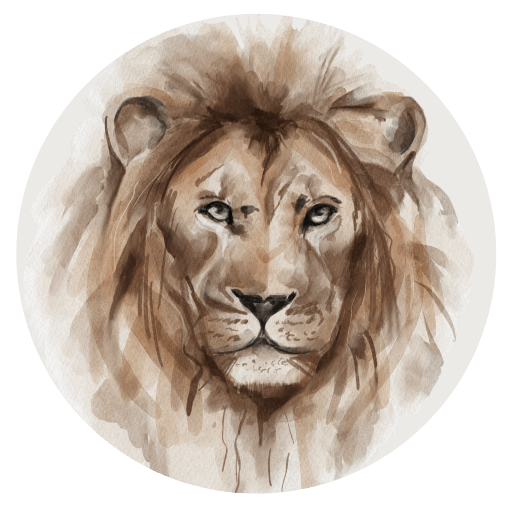 Leeuw - Ø15cm