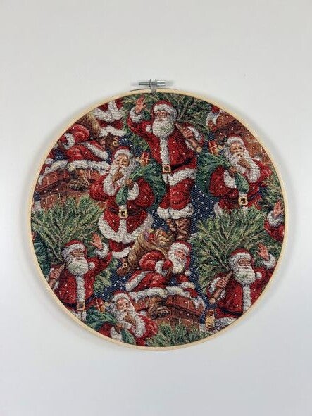 Stofring Santa -  Ø30 of Ø20cm