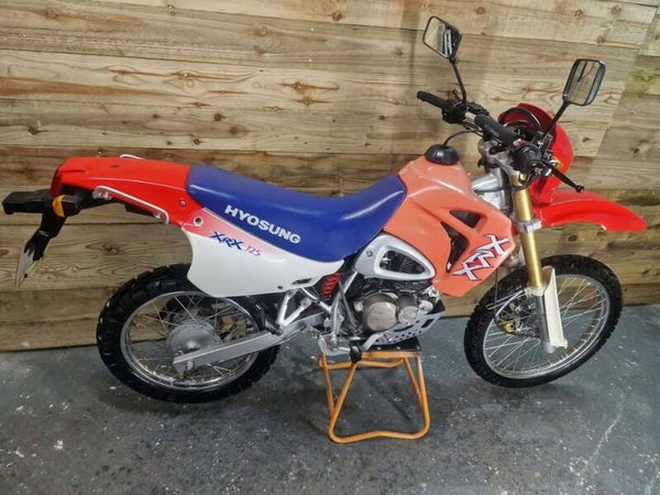 hyosung 125cc 800 miles
