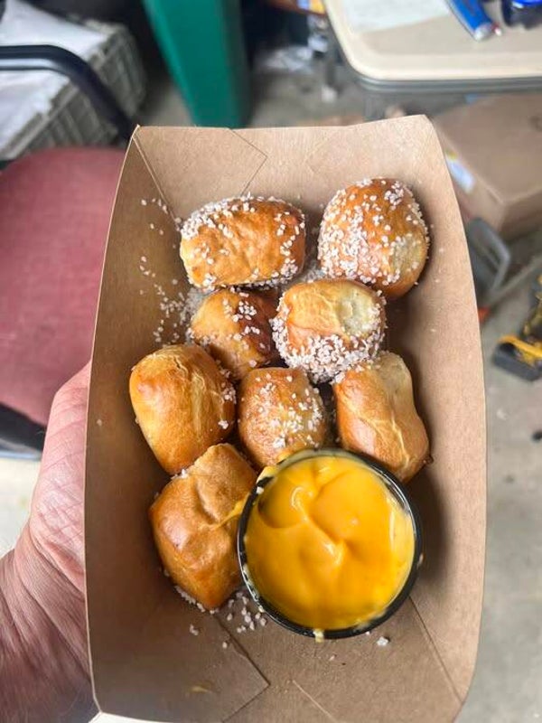pretzel bites