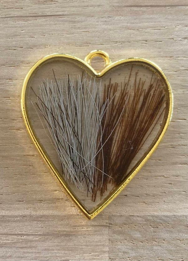 Pendentif Cœur en Résine