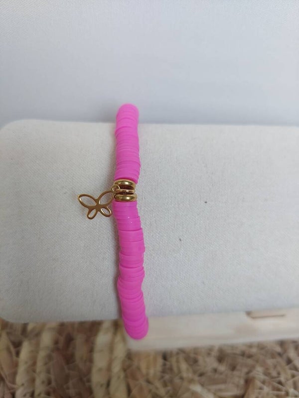 Armband roze goud