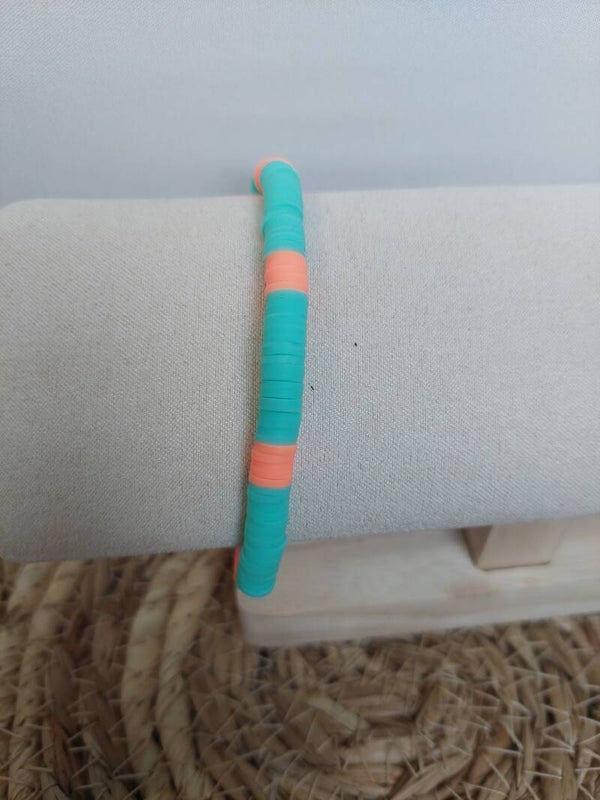 Armband groen oranje