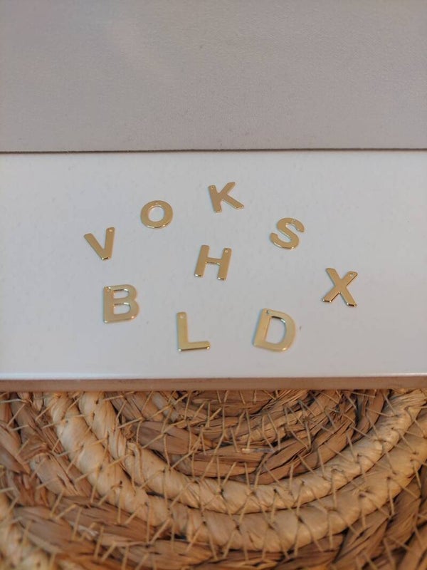 Bedel letter goud
