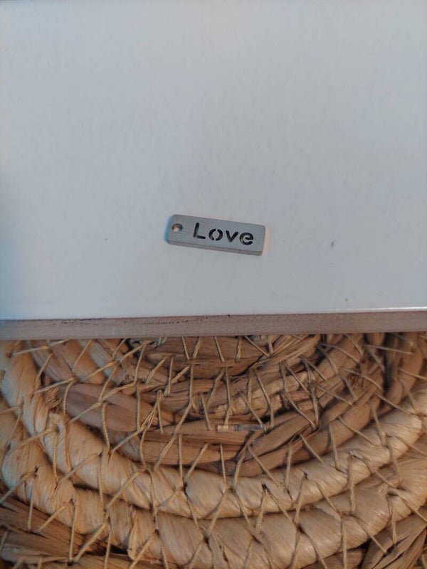 Bedel zilver 'love'