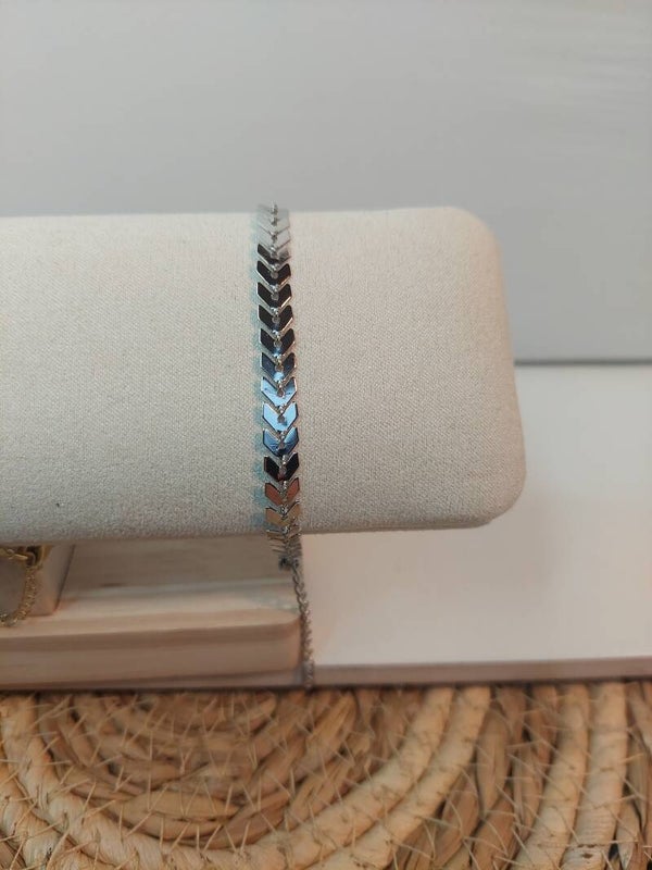RVS armband zilver