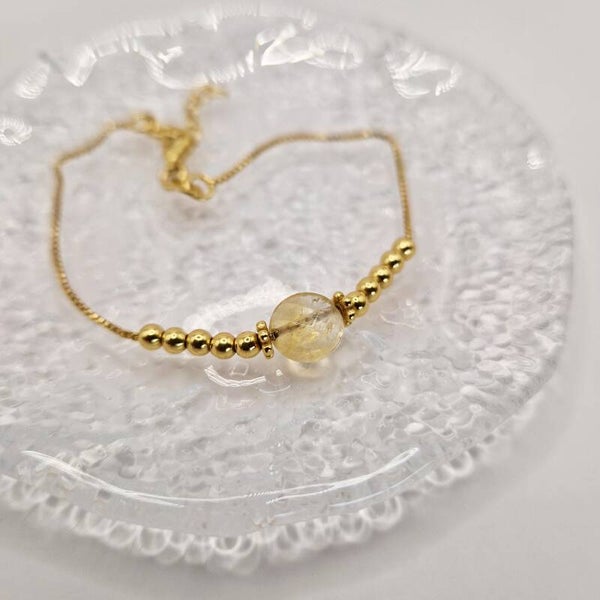 Citrin Armband