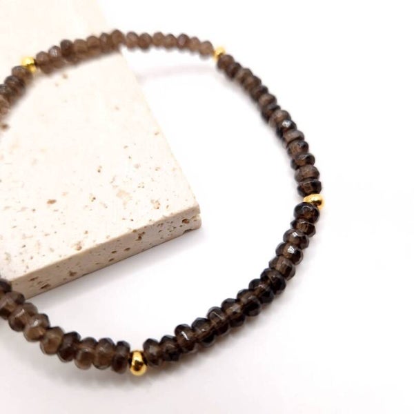 Rauchquarz Armband