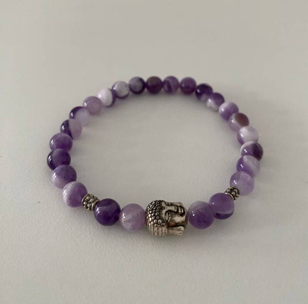 Amethist Crystal Armband